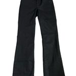 Madewell Tall Mid Rise Kick Out Crop Jean 25T Women’s Black Rinse Wash NWT NM810 Photo 1