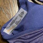 Raisin's  sparkly purple metallic pullover swim top, M, NWOT Photo 3