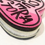 Victoria's Secret  7" Striped Heart Keychain FOB Bag Charm Coin Case Love NEW Photo 2