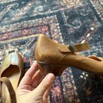 Taos Samba Brown Leather Mary Jane Shoes Velcro Strap Womens Size 6 Photo 6