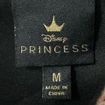 Disney  Black Floral Fit & Flare Dress Med Coquette Whimsigoth Fairy Princess Photo 2