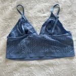 Aerie  cable lace longline bralette with adjustable straps Photo 1