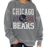 NFL Chicago Bears Women's Gameday Couture Gray Crew Neck Sweater in Size Medium Photo 0