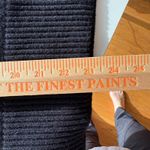 Philosophy  Striped Crew Neck Sweater Black White Blue Red Orange XL Photo 3