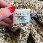 Faithfull the Brand  Es Saada Brown and Pink Floral Shirred Puff Sleeve Dress Photo 5