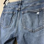 Altar'd State Altar’d State small distressed jeans mid rise 23.5” inseam two toned down side Photo 3