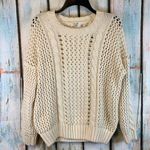 d.RA Cream Cable Knit Open Knit Sweater Size XS Photo 0