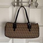 Fendi  Zucchino Handle Bag Photo 0