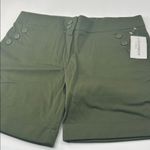 Sag Harbor  Olive Green Women's Shorts Photo 15
