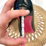 Dee Ocleppo Dee Office Party Logo Pump Black Leather Size EU 38 Photo 8