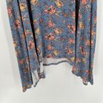 Agnes & Dora Floral Scoop Neck Short Sleeve Sway Midi Shift Dress Size XL FLAW Photo 3