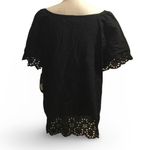 Elementz  Crochet Trim Blouse Photo 2