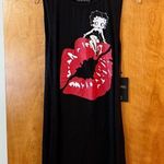 Lauren Moshi  x Revolve Deanna BETTY BOOP Mini Shirt Dress Love Lips NWT Size XS Photo 0