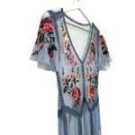 Sundance Garden Soirée Embroidered Dress Maxi Dress Size SP Photo 4