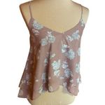 BP Nordstrom pink floral layered tank top Photo 0