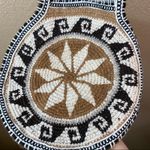 Round woven purse Brown Photo 2