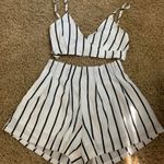 Boutique Striped Two Piece Set Photo 0