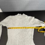 Missguided  Gray Mock Neck Long Sleeve Mini Knit Sweater Dress Women's Size 2 Photo 6