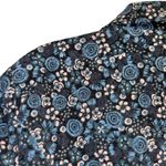 Kimchi Blue Women's Floral Blazer Jacket Navy Roses‎ Structured Classic Retro M Size M Photo 4