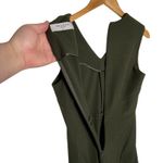 MM.LaFleur Women’s Annie Olive Green Vneck Sheath Mini Dress size 6 Photo 6