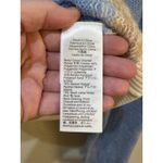 J.Crew Fair Isle Cardigan in Frosted Tundra Snow Brushed Yarn Sweater Medium Blue Photo 6