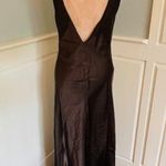 ZARA  WRINKLED SATIN EFFECT DRESS ZW COLLECTION - Large Photo 5