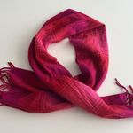 Nordstrom 100% Cashmere Scarf Red and Pink Photo 0