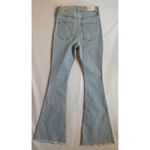 Rue21 High Rise Rhinestone Studded Flare Jeans Size 4 Light Wash Y2K NWT Blue Photo 1