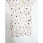 Free People NWT Light Red Rose Bud Short Sleeve Dress Size 6 Bohemian Coquette Photo 9