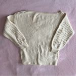 Tularosa Women’s  Revolve Cream Cable Cozy Knit Sweater Dress sz Large Like New Photo 2