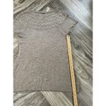 New York & Company Sweater Dress Womens Size S Brown Knit Short Sleeve Party Photo 2