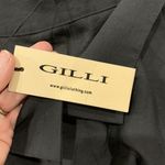 Gilli Size 0X Shorts High Rise Pleated Waist Tie Black Dress Pockets Women’s NEW Photo 5