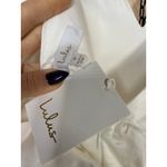 Lulus NWT Blissfully Beloved Ivory Backless A-Line Bow Maxi Dress Bridal Size M Photo 8