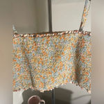 American Eagle size L floral tube top Photo 1