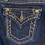 Miss Me Dark Wash Bling Easy Boot Jeans Size 27Wx31L Photo 3