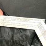 ZARA Basic Black Hook & Eye Collarless Blazer Jacket Small Photo 7