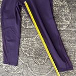 Alo Yoga Alo Women’s Size S Purple Mesh Insert Cropped Leggings Photo 5