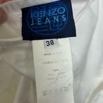 Vintage Kenzo Jeans White Cotton Wrap Halter Dress Size undefined Photo 5