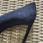 Stuart Weitzman  Nouveau Goosebump Stiletto Navy Blue 8.5 Pumps Classic‎ chic Photo 10