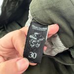 Black Orchid  Pants Womens Size 30 Dark Green Skinny Mid Rise Photo 4