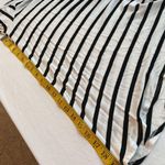 Bellamie blouse loose fit stripes cold shoulder short sleeve cut out Sz large Photo 1