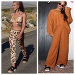 UGG  Shoes Sandal NWT Wedge Platform Leather Fluff Black Comfort Womens 9.5 Photo 1