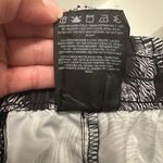 Hurley Women’s Black and White Board Shorts with Palm Print Size L Photo 3