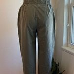 Patrizia S By Mondi Germany Green High Waisted Zipper Cropped Trousers Size 18/L Photo 4