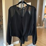 Banana Republic  Black Body Suit Photo 4