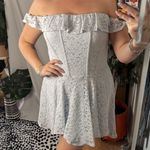 Urban Outfitters  Kimchi Blue Lilly Lace Corset Mini Dress Size Large Photo 0