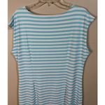 Talbots Jersey Bella Dress Daylight Stripe Size XL NWT Photo 7