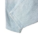 MOTHER Pleated Popular Peg Jeans Thanks Again Straight Leg Cropped High Waist 25 Blue Photo 3
