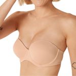 PINK - Victoria's Secret PINK Victoria’s Secret Strapless Wear Everywhere Bra Size 36D Photo 1