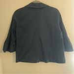 Club Monaco Black Button-Up Women's Top Photo 5